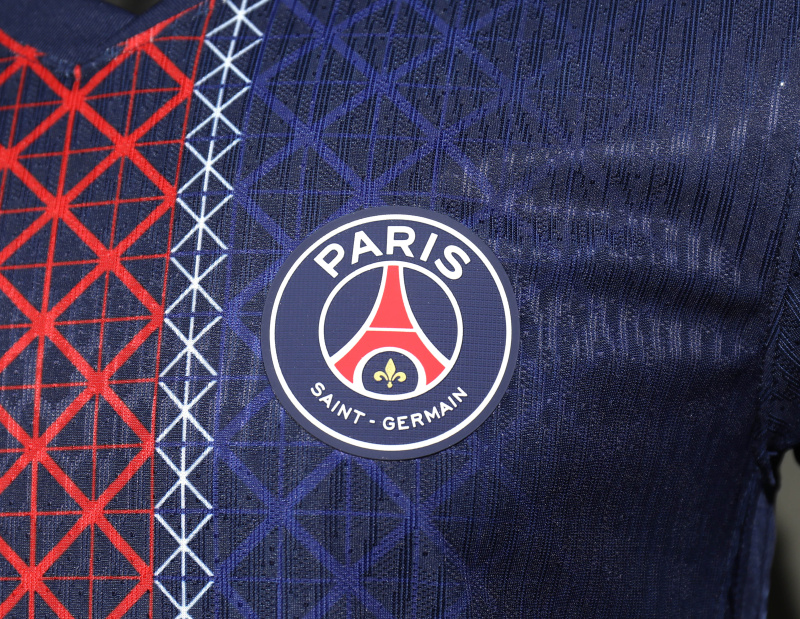 Player PSG home ground 2025/2026 shirt+shorts+sock kit Football team shirt Jersey