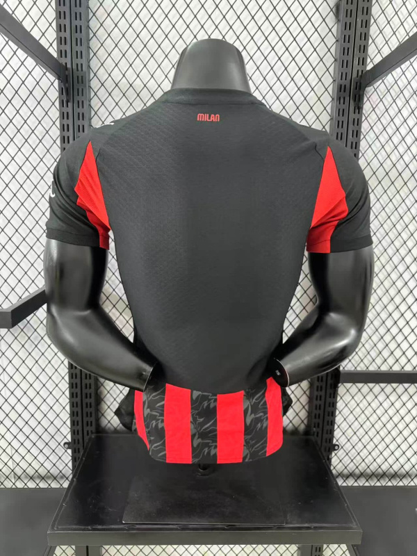 Player AC Milan Home 2025/2026 shirt+shorts+socks kit Football team shirt Jersey