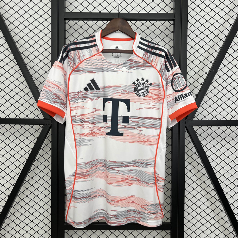 Bayern Munich away 2025/2026 shirt+shorts+sock kit Football team shirt Jersey