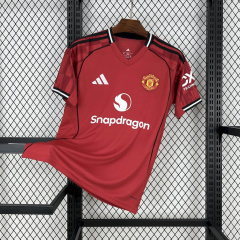 Manchester United home 2025/2026 shirt+shorts+sock kit Football team shirt Jersey