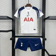 KIDS Tottenham Hotspur home 2025/2026 shirt+shorts+sock kit Football team shirt Jersey