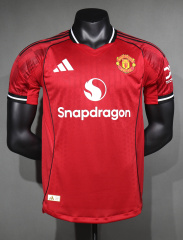 Player Manchester United home 2025/2026 shirt+shorts+sock kit Football team shirt Jersey