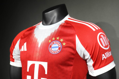 Player Bayern Munich home 2025/2026 shirt+shorts+sock kit Football team shirt Jersey