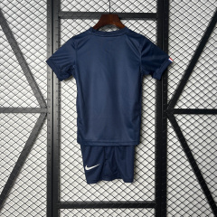 KIDS PSG home 2025/2026 shirt+shorts+sock kit Football team shirt Jersey