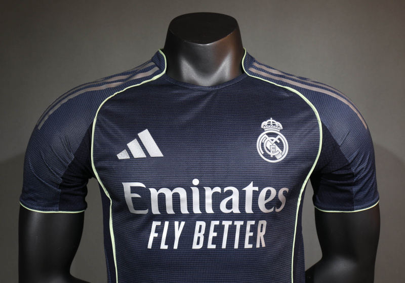 Player Real Madrid Away 2025/2026 shirt+shorts+sock kit Football team shirt Jersey