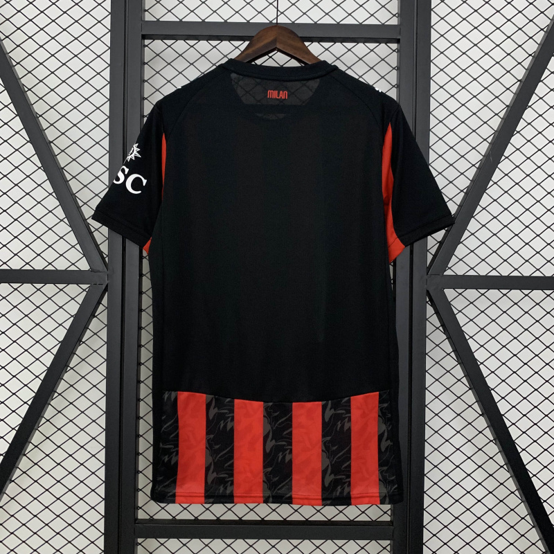 AC Milan home 2025/2026 shirt+shorts+socks kit Football team shirt Jersey