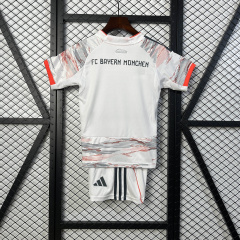 KIDS Bayern Munich away 2025/2026 shirt+shorts+sock kit Football team shirt Jersey