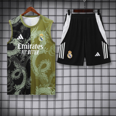 Real Madrid vest Short sleeve training kit 2025/2026 new season Football Jersey Sports shirt