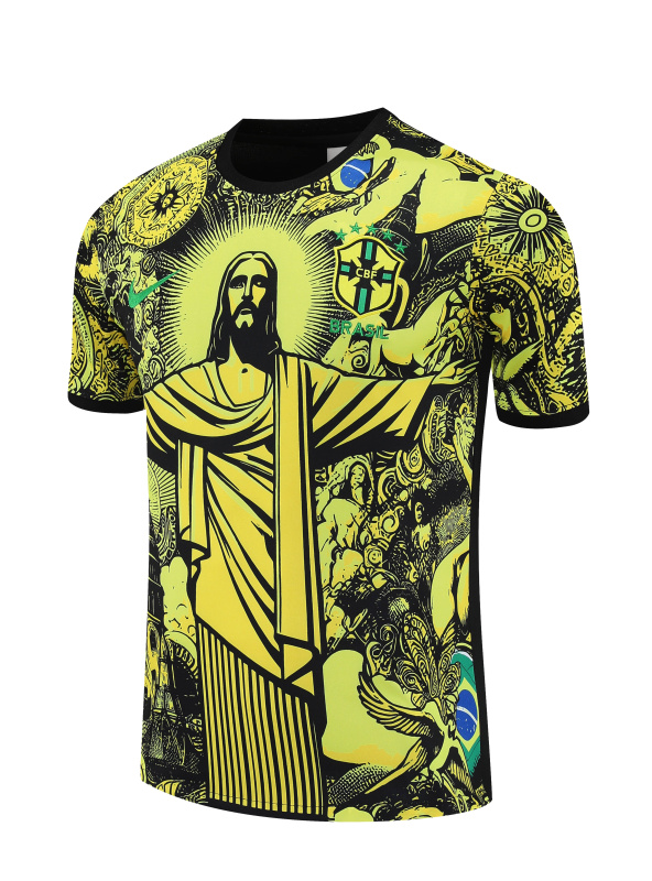 Brazil Short sleeve training kit 2025/2026 new season Football Jersey Sports shirt