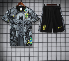 Brazil Short sleeve training kit 2025/2026 new season Football Jersey Sports shirt