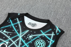 Inter Milan vest Short sleeve training kit 2025/2026 new season Football Jersey Sports shirt