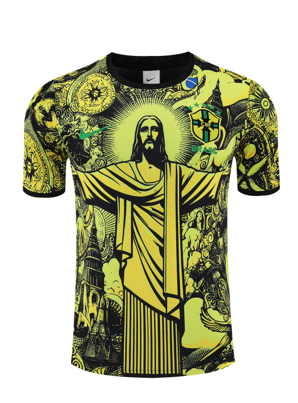 Brazil Short sleeve training kit 2025/2026 new season Football Jersey Sports shirt