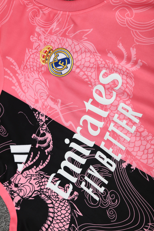 Real Madrid vest Short sleeve training kit 2025/2026 new season Football Jersey Sports shirt