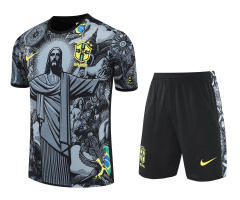 Brazil Short sleeve training kit 2025/2026 new season Football Jersey Sports shirt