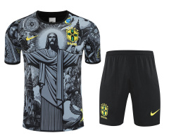 Brazil Short sleeve training kit 2025/2026 new season Football Jersey Sports shirt