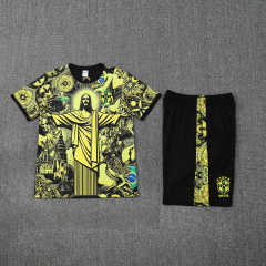 Brazil Short sleeve training kit 2025/2026 new season Football Jersey Sports shirt