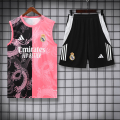 Real Madrid vest Short sleeve training kit 2025/2026 new season Football Jersey Sports shirt