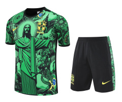 Brazil Short sleeve training kit 2025/2026 new season Football Jersey Sports shirt