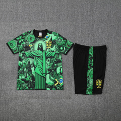 Brazil Short sleeve training kit 2025/2026 new season Football Jersey Sports shirt