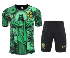 Brazil Short sleeve training kit 2025/2026 new season Football Jersey Sports shirt