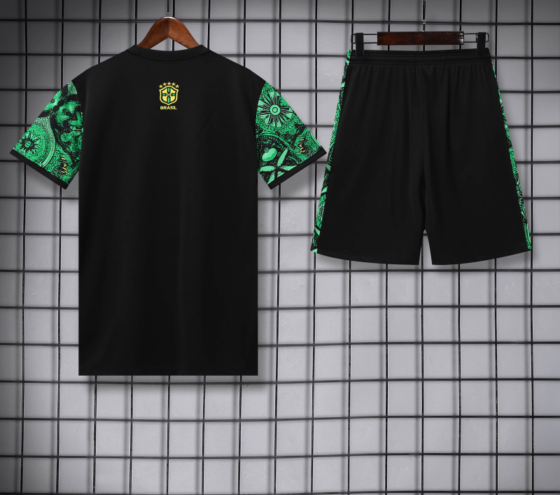 Brazil Short sleeve training kit 2025/2026 new season Football Jersey Sports shirt