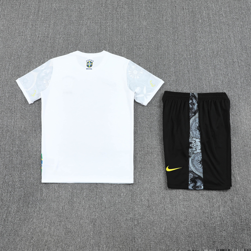 Brazil  Short sleeve training kit 2025/2026 new season Football Jersey Sports shirt