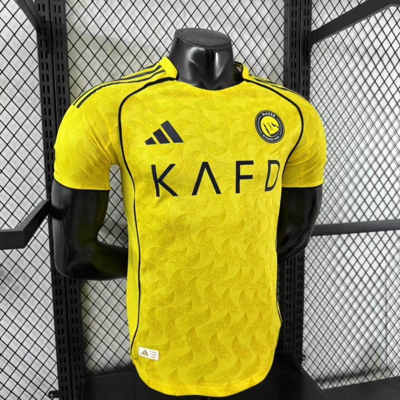 Player Al-Nassr home 2025/2026 new season Football Jersey Sports shirt