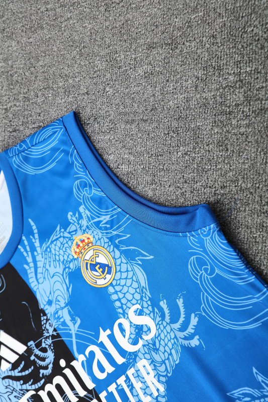 Real Madrid vest Short sleeve training kit 2025/2026 new season Football Jersey Sports shirt