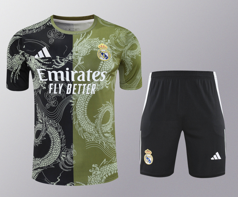 Real Madrid Short sleeve training kit 2025/2026 new season Football Jersey Sports shirt