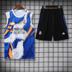 Real Madrid vest Short sleeve training kit 2025/2026 new season Football Jersey Sports shirt