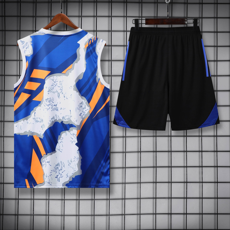 Real Madrid vest Short sleeve training kit 2025/2026 new season Football Jersey Sports shirt