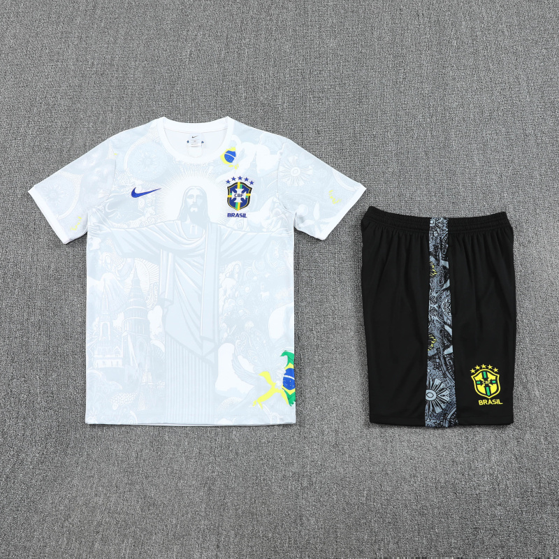 Brazil  Short sleeve training kit 2025/2026 new season Football Jersey Sports shirt