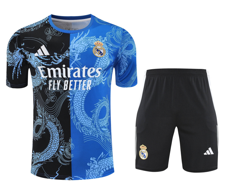 Real Madrid Short sleeve training kit 2025/2026 new season Football Jersey Sports shirt