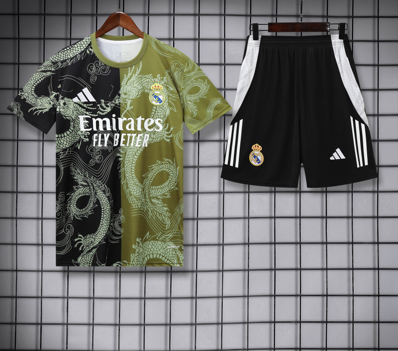 Real Madrid Short sleeve training kit 2025/2026 new season Football Jersey Sports shirt