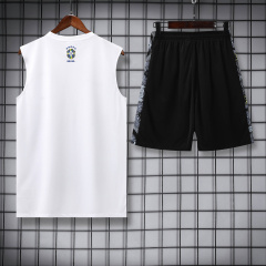 Brazil vest Short sleeve training kit 2025/2026 new season Football Jersey Sports shirt