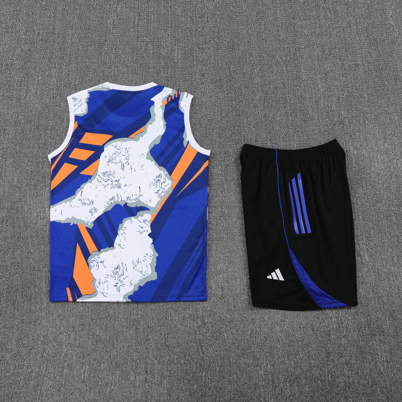 Real Madrid vest Short sleeve training kit 2025/2026 new season Football Jersey Sports shirt