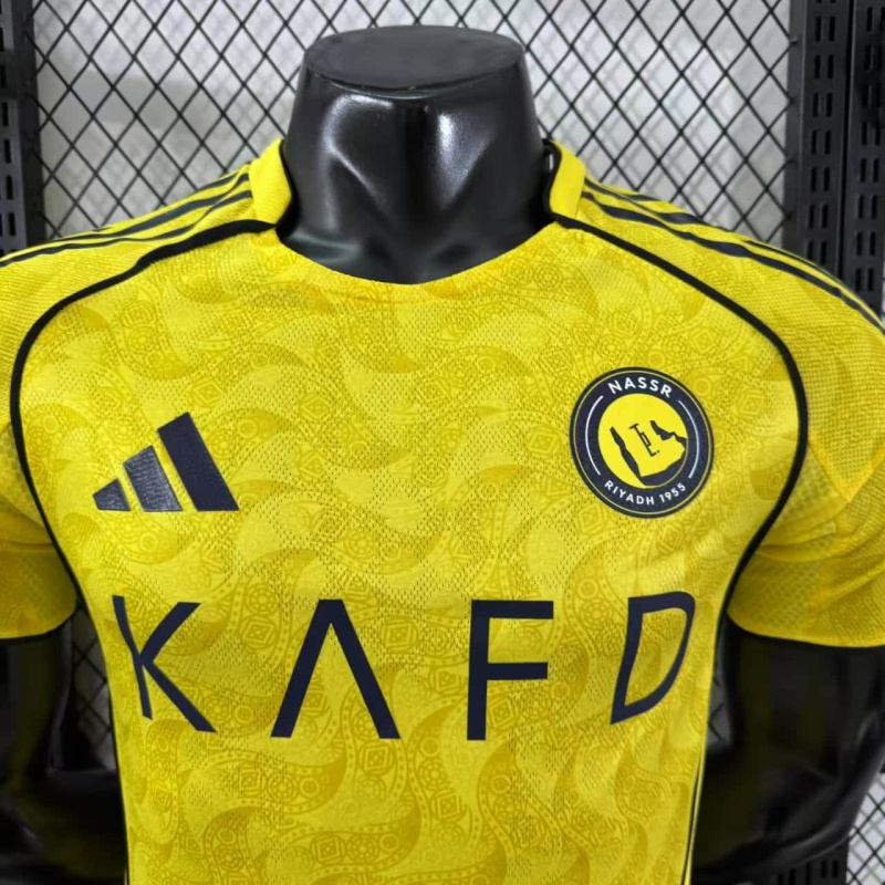 Player Al-Nassr home 2025/2026 new season Football Jersey Sports shirt