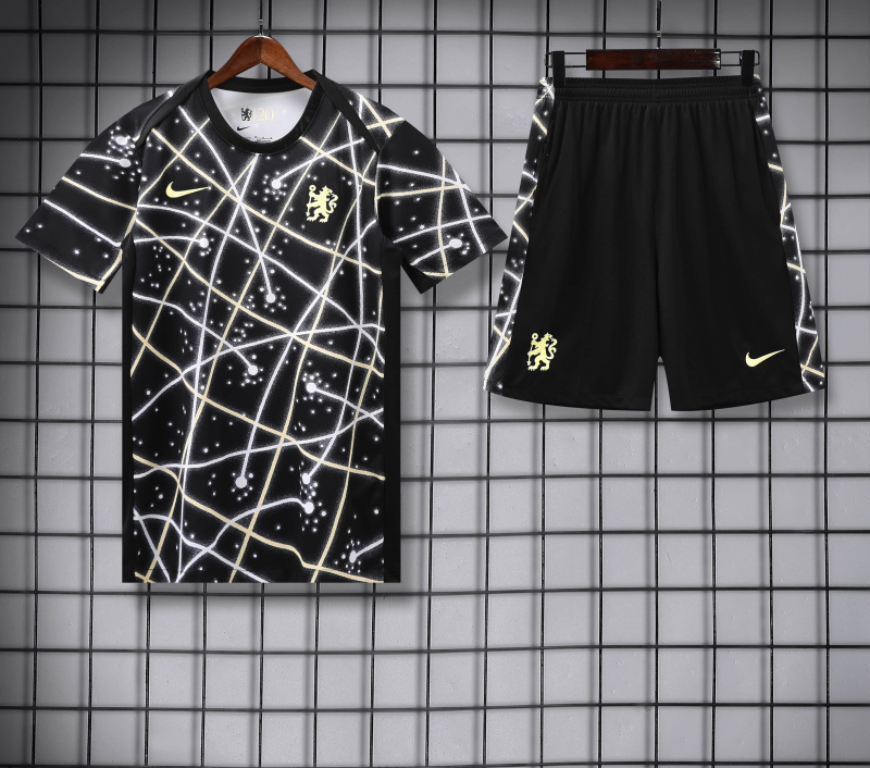 KIDS Chelsea Short sleeve training kit 2025/2026 new season Football Jersey Sports shirt