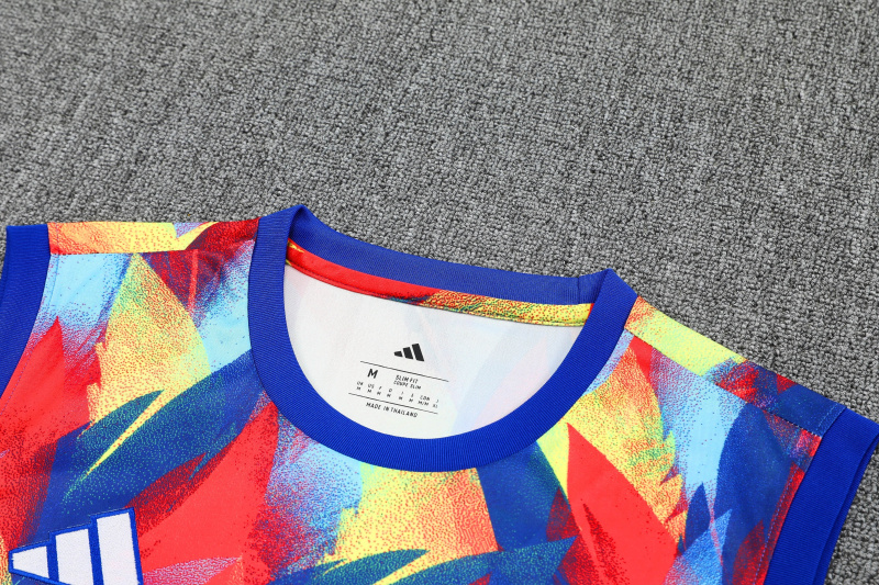 Arsenal vest Short sleeve training kit 2025/2026 new season Football Jersey Sports shirt