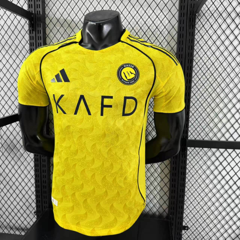 Player Al-Nassr home 2025/2026 new season Football Jersey Sports shirt