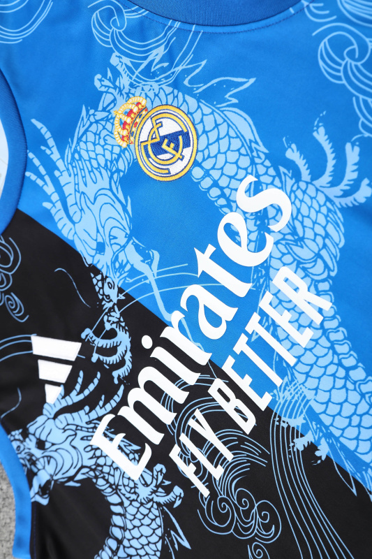 Real Madrid vest Short sleeve training kit 2025/2026 new season Football Jersey Sports shirt