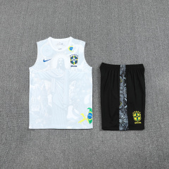 Brazil vest Short sleeve training kit 2025/2026 new season Football Jersey Sports shirt
