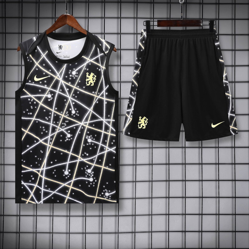 Chelsea vest Short sleeve training kit 2025/2026 new season Football Jersey Sports shirt