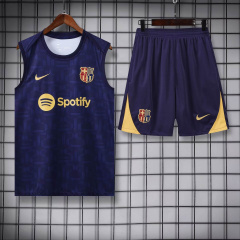 KIDS Barcelona vest Short sleeve training kit 2025/2026 new season Football Jersey Sports shirt