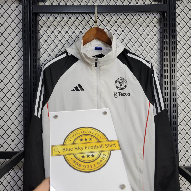 Manchester United Jacket Windbreaker Football Jersey Sports Shirt