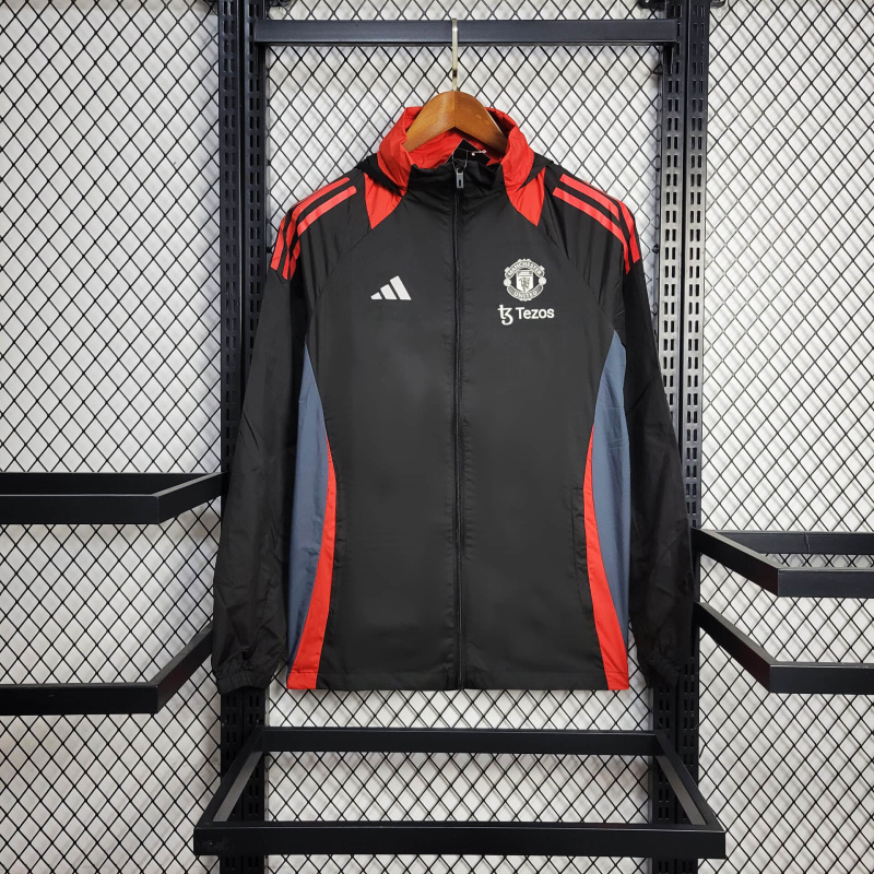 Manchester United Jacket Windbreaker Football Jersey Sports Shirt