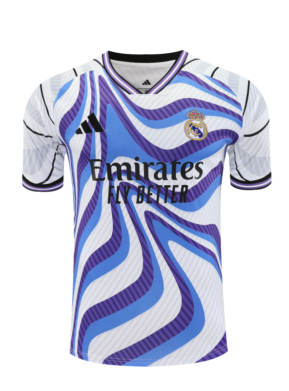 Real Madrid Short Sleeve Training Kit 2025/2026 New Season Football Jersey Sports Shirt
