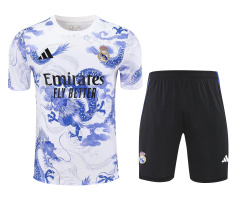 Real Madrid Short Sleeve Training Kit 2025/2026 New Season Football Jersey Sports Shirt