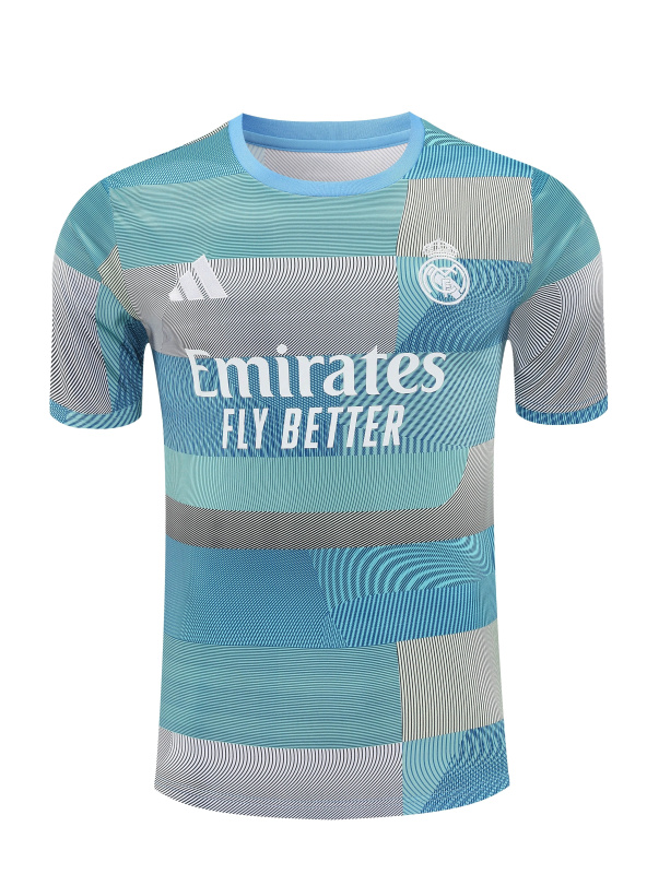 Real Madrid Short Sleeve Training Kit 2025/2026 New Season Football Jersey Sports Shirt