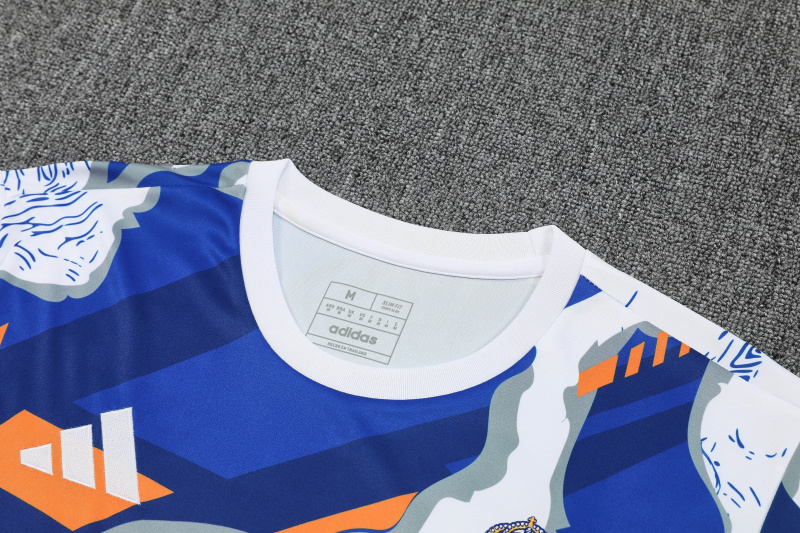 Real Madrid Short Sleeve Training Kit 2025/2026 New Season Football Jersey Sports Shirt
